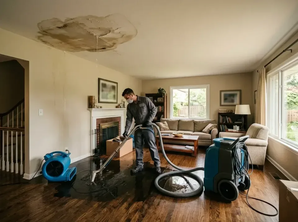 attic-pipe-burst-ceiling-drip-008 — frequently asked questions, Water Damage Restoration & Carpet Care in Battlefield, MO